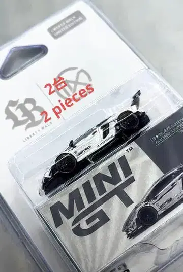 LIBERTY WALK MINI GT 미니카 화이트/블랙