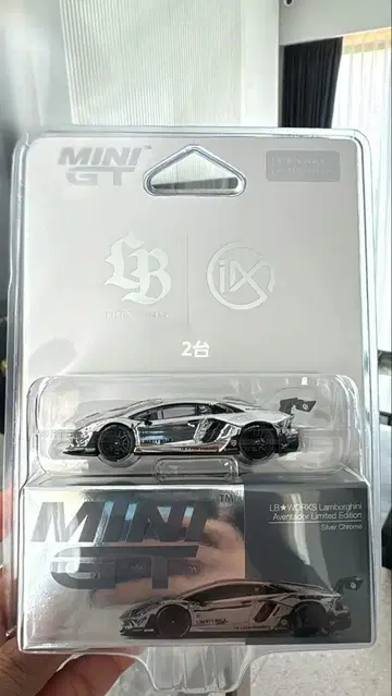 LIBERTY WALK MINI GT 미니카 화이트/블랙 2대