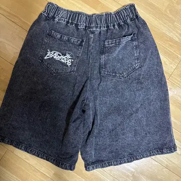 BABI$ 다크 그레이 숏팬츠 블랙
