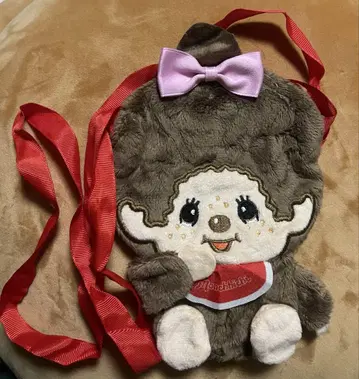몽치치 봉제 인형 미니백 몽치치 앉아있는 모습