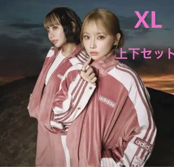 adidas W ADIBREAK VELOUR TT 벨로아 상하의 세트