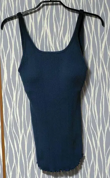 HAKUJI Random rib bra tanktop 네이비