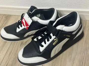 미사용 새상품 PUMA MJ 1998 블랙/화이트 스니커즈 27.5cm