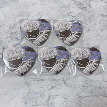 황후사 진 복숭아 하트 캔뱃지