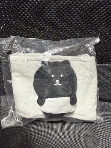 나가노 캐릭터즈 봉제 인형 드링크 홀더 (다크 곰)