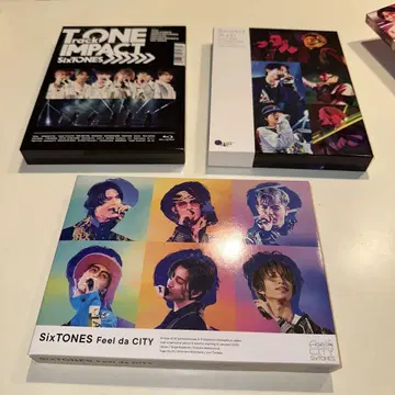SixTONES Blu-ray 3종 세트