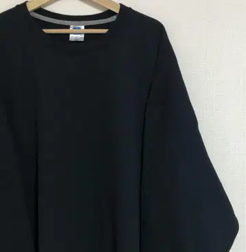 레어 빅 사이즈 4XL 블랙 90s 러셀 애슬레틱 전 V 맨투맨