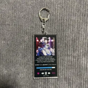 [ Aqours ] 공식 랜덤 자켓 아크릴 키링 사쿠라우치 리코