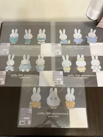 미개봉 새상품 다이토 복권 미피 E상 런천매트 5매 세트