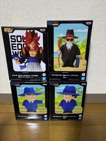 드래곤볼 SOFVIMATES 크리링 손오공 무천도사 오지터