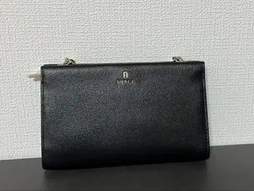 FURLA 블랙 가죽 숄더백