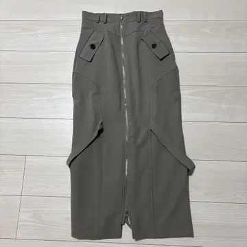 STAGE 그레이 타이트 스커트 S