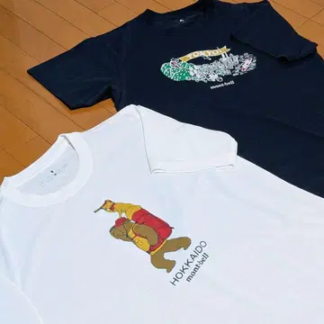 [새상품급] 몽벨 지역 한정 T셔츠 홋카이도 도쿄 한정판 지역T셔츠