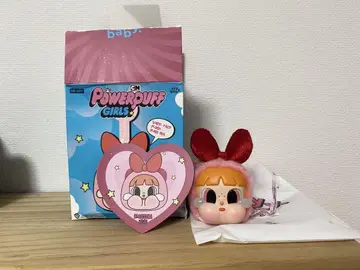 POPMART 클라이 베이비 파워 퍼프 걸즈 봉제 인형 블라썸