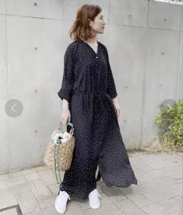 Spick & Span 스픽 앤 스팬 도트 프린트 원피스 36