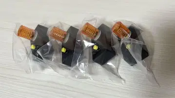 와세다식 퀴즈 속도전 기계 미니어처 컬렉션 속도전 버튼 노랑 4개