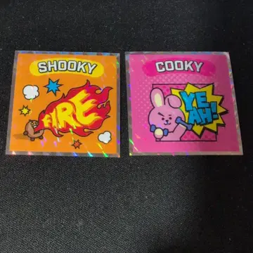 BT21 SHOOKY COOKY 스티커 세트