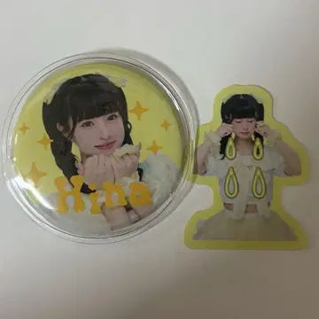 Pixel Ribbon 픽셀 리본 타치바나 히나 캔뱃지 스티커 M카드