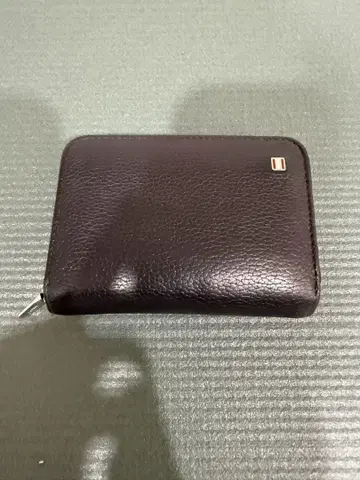 발리 블랙 가죽 코인 케이스