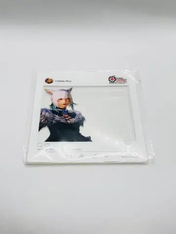 FF14 팬페스티벌 SNS풍 아크릴 카드 야슈트라