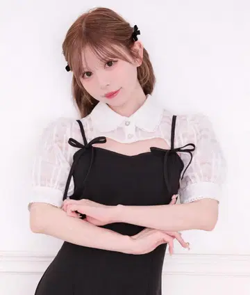 숏 볼레로 블라우스 아프레 주르