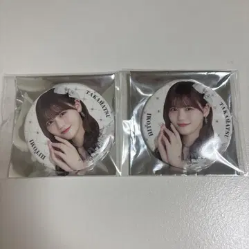 =LOVE 이코러브 타카마츠 히토미 캔뱃지 보석 의상