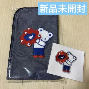 [파우치&와펜 2세트] 오사카 간사이 만박 미야쿠미야쿠 x 파밀리아