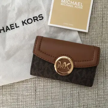 새상품 마이클코어스 MICHEAL KORS 브라운 키케이스