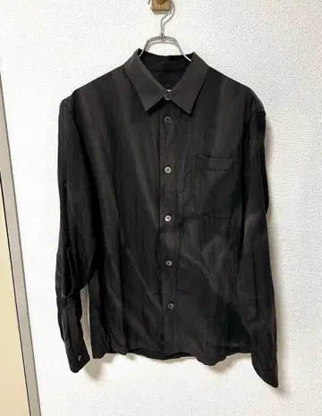 지용킴 SunBleached Wrinkle Processed Shirt