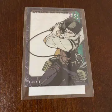 진격의 거인 리바이 한지 anique 클리어 카드