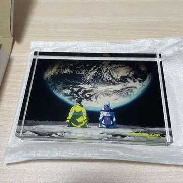 사이버 펑크 엣지러너즈 아크릴 블록 루시 데이비드