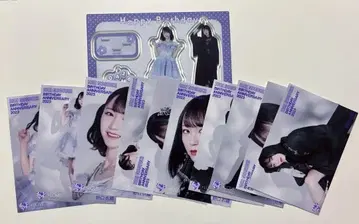 노구치 이오리 2023 생탄 굿즈 아크릴 스탠드 & 브로마이드 컴프 세트