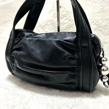 Sergio Rossi Black Y2K Charm Bag