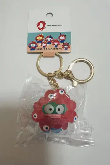 산리오 미야쿠미야쿠 키리 입체 마스코트 클리어 컬러 키링