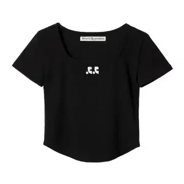 Rest & Recreation 스퀘어 넥 상의