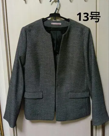 미사용 새상품 AOKI LES MUES 노카라 자켓 13호