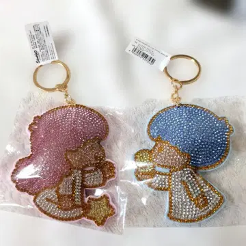 가격 인하! [ 리틀트윈스타 ] 키키라라 라이트스톤 마스코트 키링