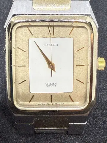 EXCEED CITIZEN QUARTZ 손목시계 작동 미확인