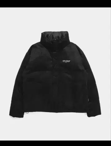 APPLEBUM 블랙 다운 자켓