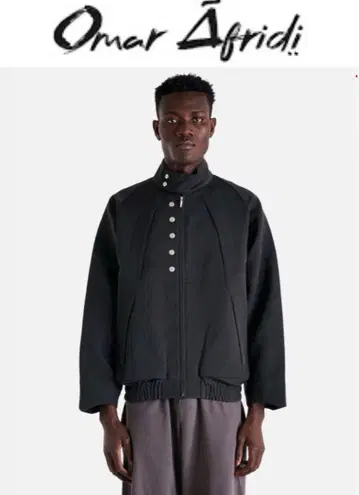 46 Omar Afridi 23aw BLACK TECH DRIZZLER