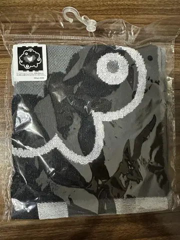 오사카 간사이 박람회 블랙 미야쿠미야쿠 워시 타월 34 x 36cm