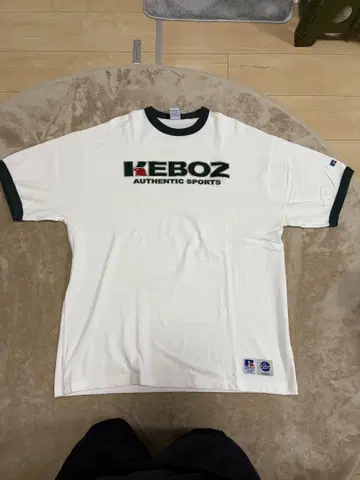 KEBOZ x Russell 콜라보 T셔츠