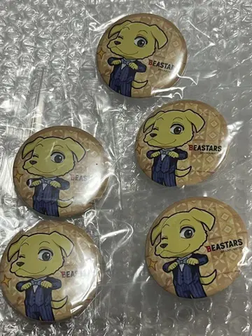 BEASTERS 비스타즈 레고시 이타가키 파루 잭 캔뱃지 세트