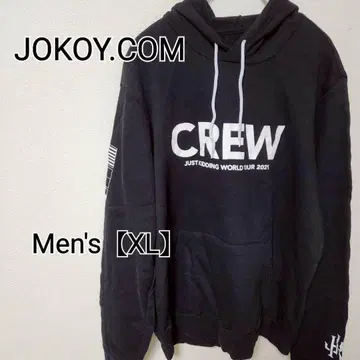 z184 [ JOKOY.COM ] 프린트 후드티 ( 남성용 XL ) 블랙