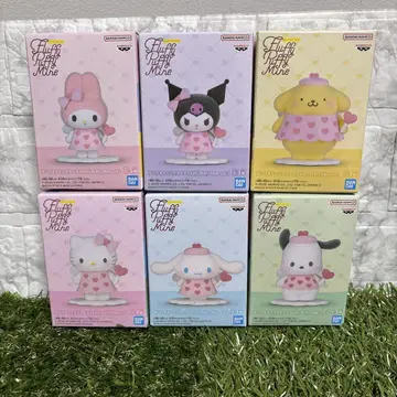 산리오 Fluffy Puffy Mine vol.1 vol.2 6종 세트