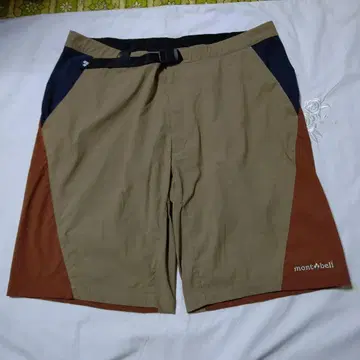 몽벨 숏팬츠 베이지/브라운 XL 새상품급