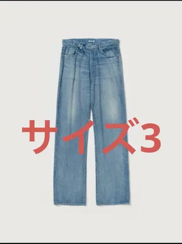 25ss AURALEE DENIM 오라리 사이즈 3