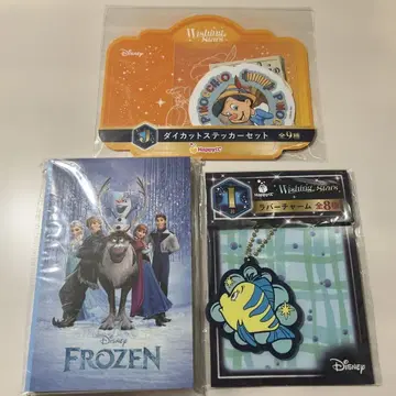 디즈니 Disney happy 복권 3세트 안나 등