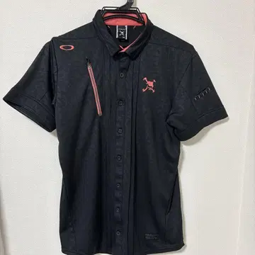 Oakley 블랙 피케 셔츠 사이즈 M
