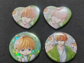 BROTHERS CONFLICT 스이파라 나츠메 캔뱃지 하트 캔뱃지 복권